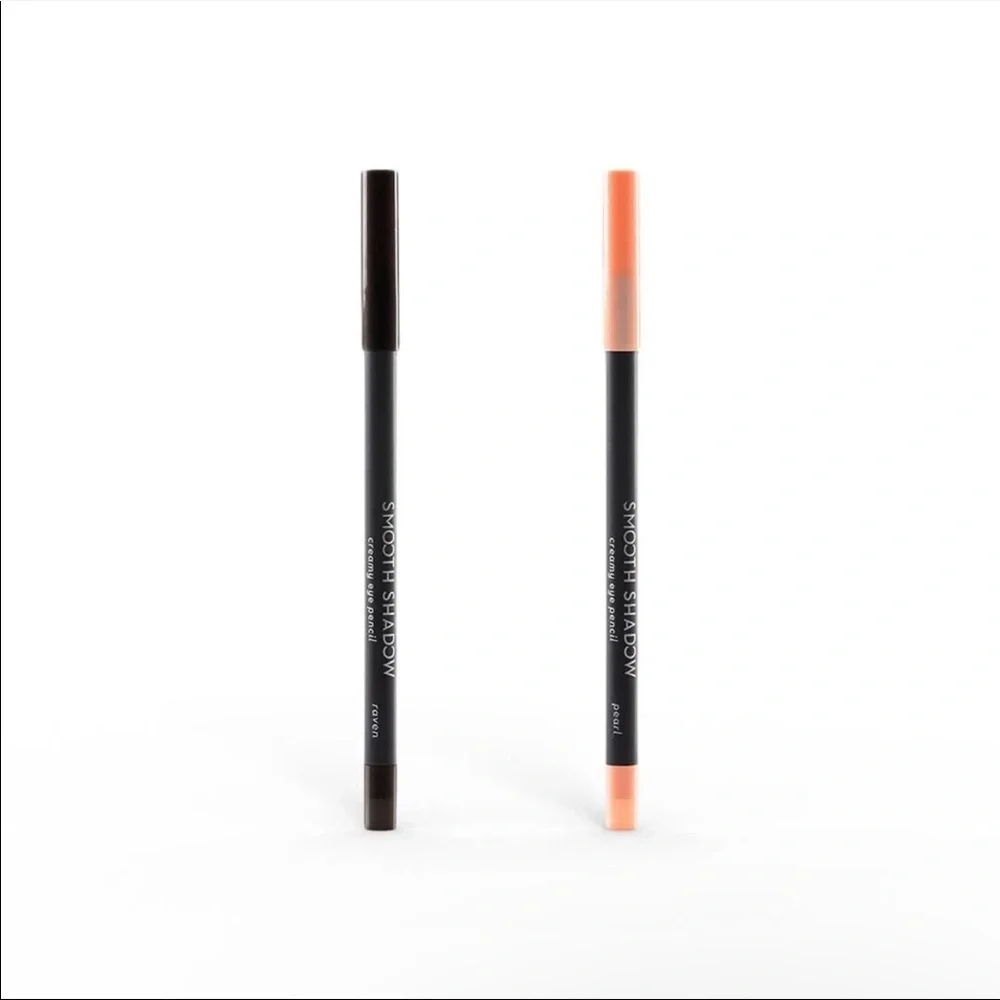 ✨ ELIZABETH MOTT Smooth Shadow Eye Pencil Duo / RAVEN + PEARL